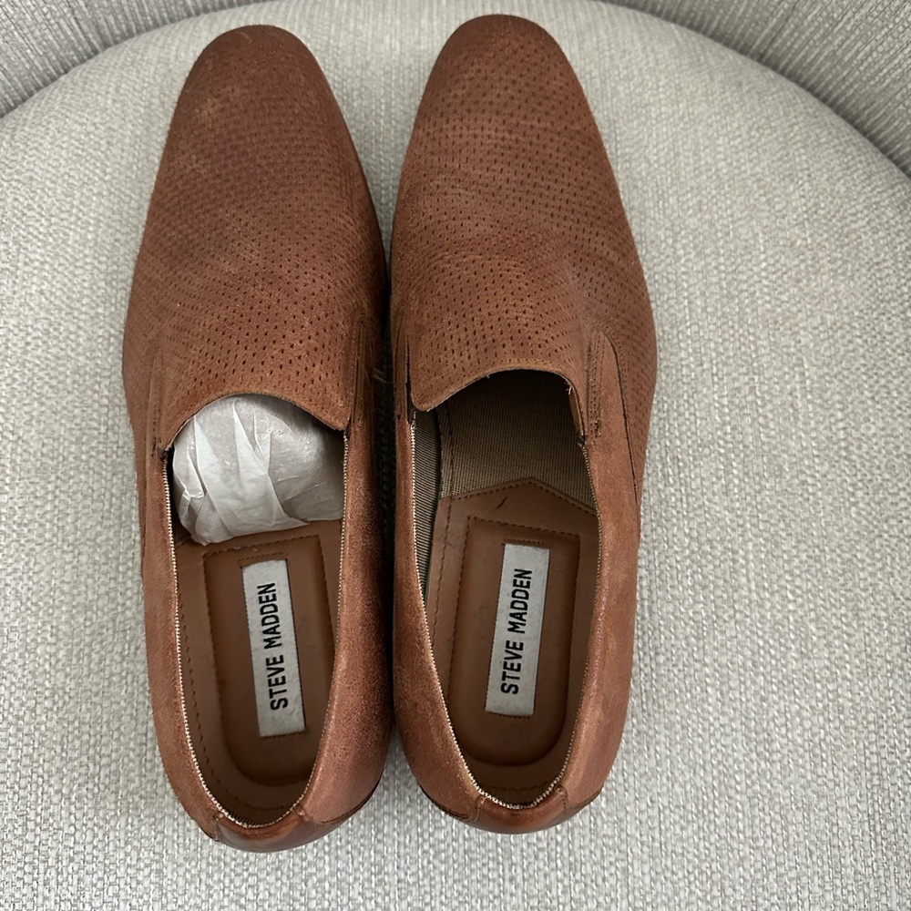 Steve Madden Men's Davlin Perforated Dress Loafers